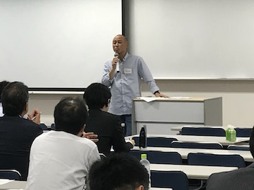 総会　沢田会長挨拶